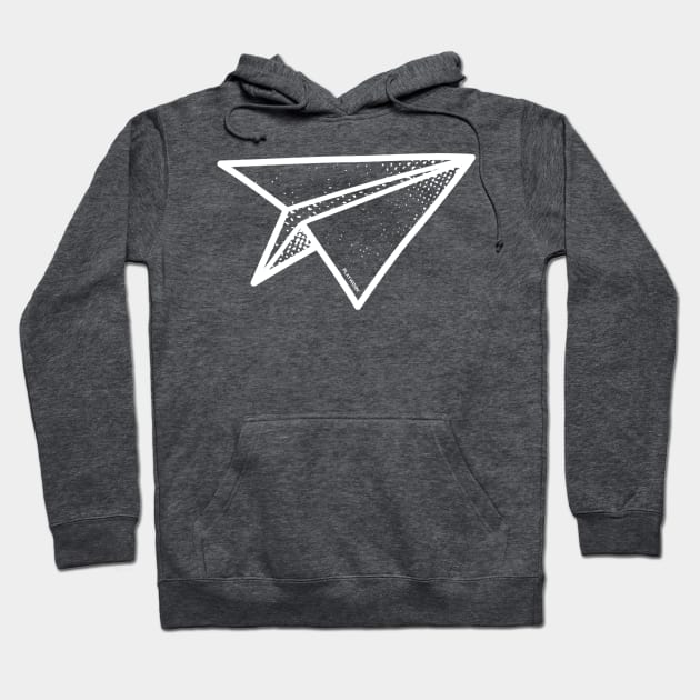 PAPER PLANE Hoodie by PlayWork